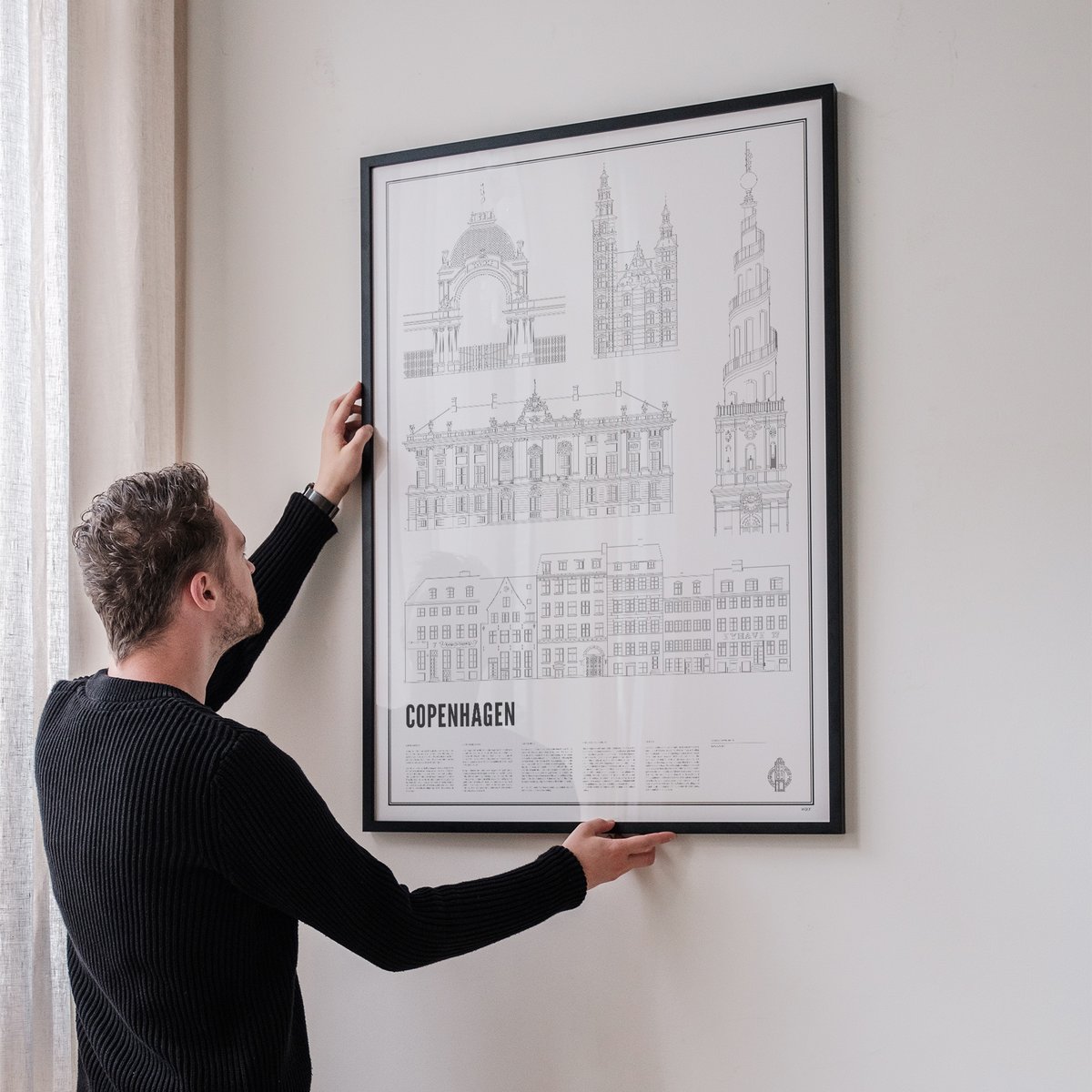 Poster von Iconics of Copenhagen | WIJCK.